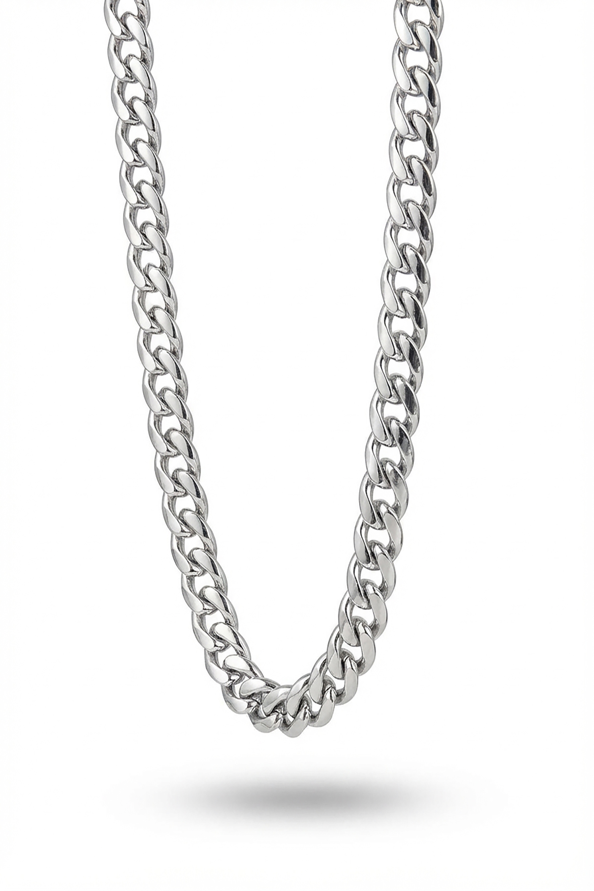 Erkek Gurmet Beyaz Zincir kolye