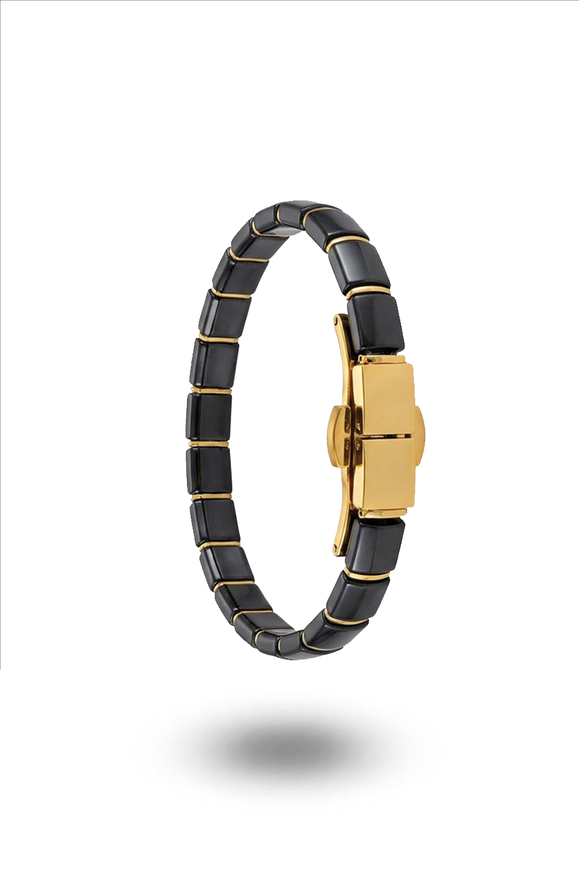 Erkek Seramik Kelepçe (SILVER-GOLD)