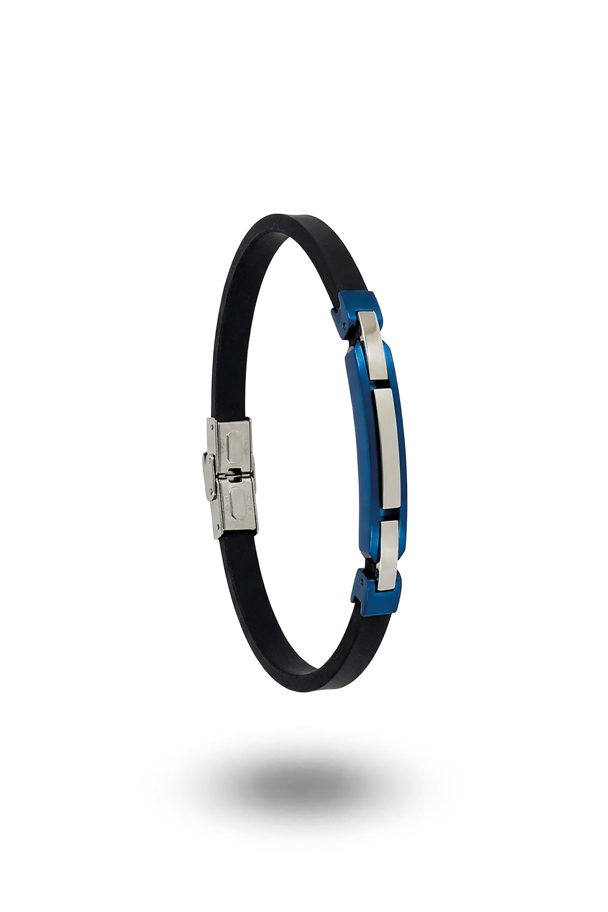 Erkek ince Deri Künye  Gold Kelepçe