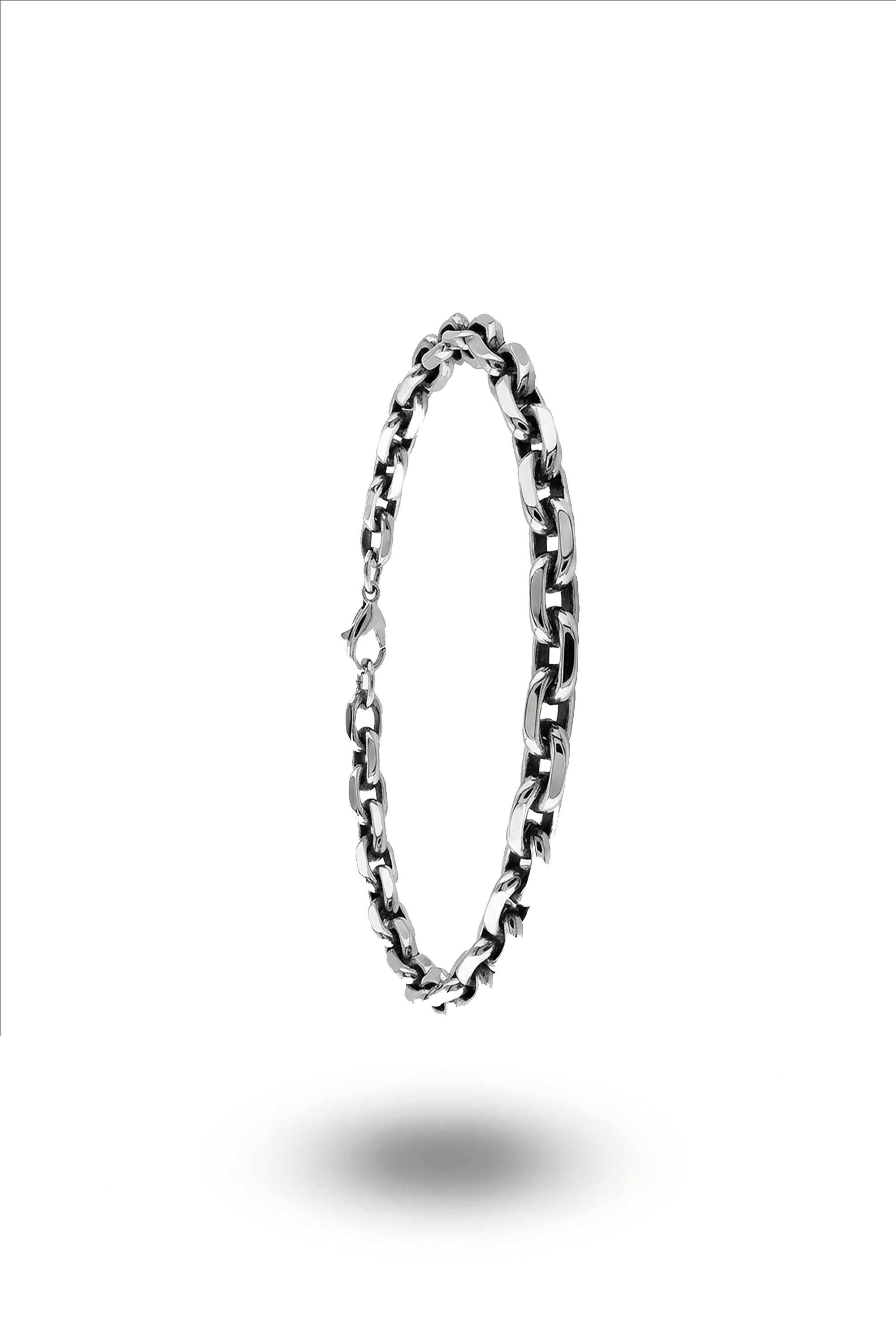 Erkek Eskitme yuvarlak zincir Bileklik