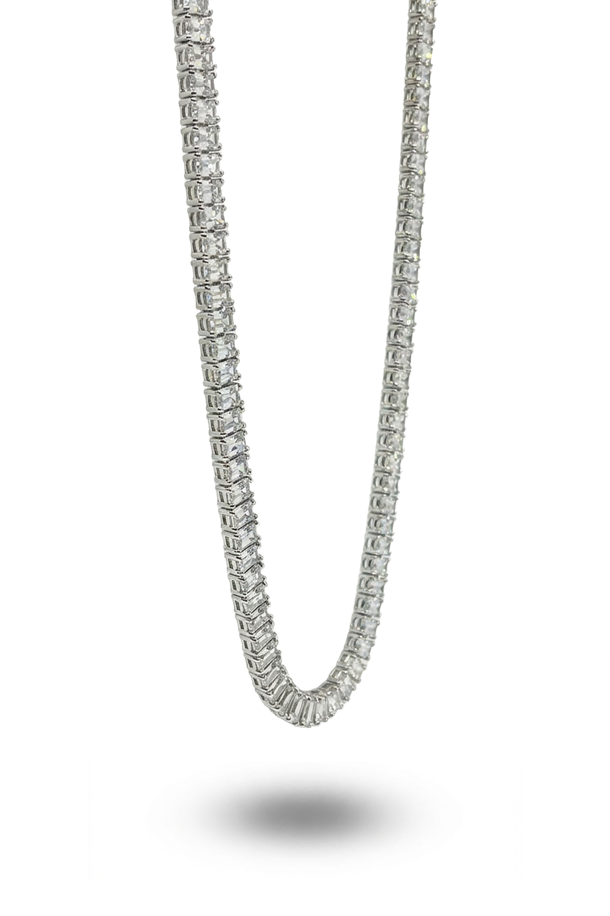 Erkek Suyolu Beyaz Kolye